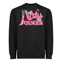 Black crush cancer Heavyweight Sweatshirt - CowGirlArtShop