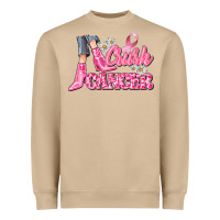 Mushroom crush cancer Heavyweight Sweatshirt - CowGirlArtShop