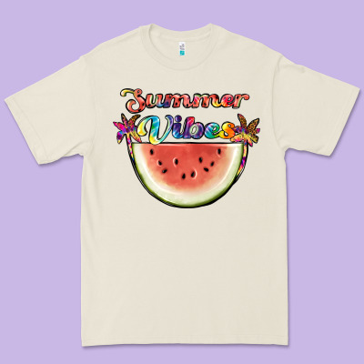 Summer Vibes Premium Tee Designed By Jahusdesignshop