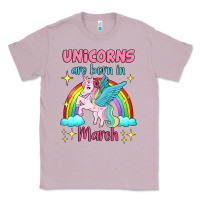 Lilac unicorns are born in march Classic Tee - Jasminsmagicworld