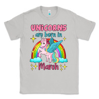 Moon Dust unicorns are born in march Classic Tee - Jasminsmagicworld