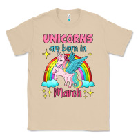 Mushroom unicorns are born in march Classic Tee - Jasminsmagicworld