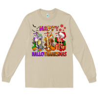 Mushroom happy hallothanksmas coffee cups Long Sleeve Tee - texasbilliewilder
