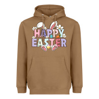 Toasted Coconut happy easter Heavyweight Hoodie - LillyAllenDesigns