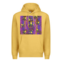 Antique Gold mardi gras fleur de lis Premium Hoodie - RanaPortraitStore