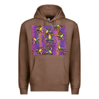 Chestnut mardi gras fleur de lis Premium Hoodie - RanaPortraitStore