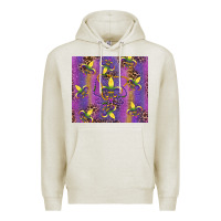 Oatmeal Heather mardi gras fleur de lis Premium Hoodie - RanaPortraitStore