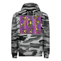 Slate Camo mardi gras fleur de lis Premium Hoodie - RanaPortraitStore