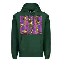 Sports Green mardi gras fleur de lis Premium Hoodie - RanaPortraitStore