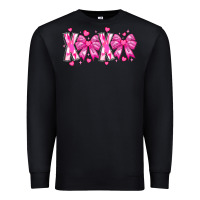 Black XOXO Valentines Premium Sweatshirt - CowhideDigitalArt