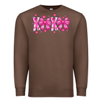 Chestnut XOXO Valentines Premium Sweatshirt - CowhideDigitalArt
