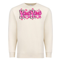 Sandshell XOXO Valentines Premium Sweatshirt - CowhideDigitalArt