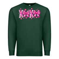 Sports Green XOXO Valentines Premium Sweatshirt - CowhideDigitalArt