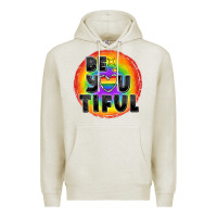 Oatmeal Heather Be you tiful pride Premium Hoodie - FaDigitalArtStudio