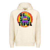 Sandshell Be you tiful pride Premium Hoodie - FaDigitalArtStudio