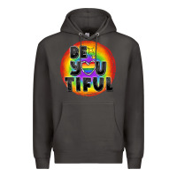 Smoke Be you tiful pride Premium Hoodie - FaDigitalArtStudio