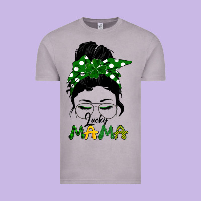 Lucky Mama Vintage Tee Designed By Bettercallsaul
