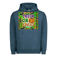 Pigment Midnight Navy Thick or treat tumbler Urban Hoodie - Artiststas