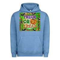 Pigment Pebble Blue Thick or treat tumbler Urban Hoodie - Artiststas