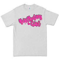Dove Grey birthday girl Premium Tee - MaliasSmallBusiness