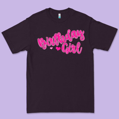 Birthday Girl Premium Tee Designed By Maliassmallbusiness