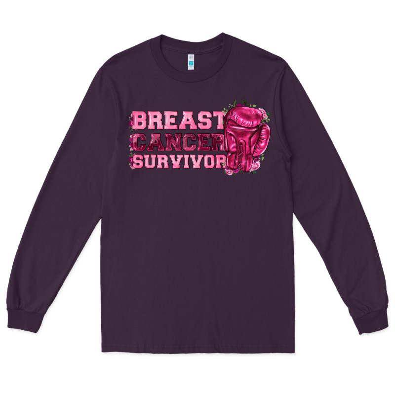 Breast Cancer Survivor Long Sleeve Tee by texasbilliewilder | Teevron