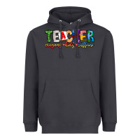 Smoke Teacher Cryons Kids Caffeine Heavyweight Hoodie - CowhideDigitalArt