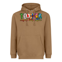 Toasted Coconut Teacher Cryons Kids Caffeine Heavyweight Hoodie - CowhideDigitalArt