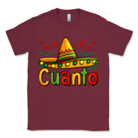 Burgundy Cuanto my fourth mexican birthday Classic Tee - Jasminsmagicworld