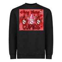 Black Hey there Cupids with gnomies tumbler Heavyweight Sweatshirt - HowdyJamesFarm