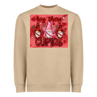 Hey There Cupids With Gnomies Tumbler Heavyweight Sweatshirt | Teevron