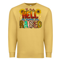 Antique Gold The Only Hell My Momma Ever Premium Sweatshirt - CowhideDigitalArt