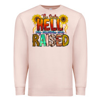 Pale Pink The Only Hell My Momma Ever Premium Sweatshirt - CowhideDigitalArt