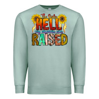 Seafoam The Only Hell My Momma Ever Premium Sweatshirt - CowhideDigitalArt