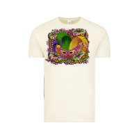 Mardi Gras Mask King Cake Vintage Tee | Teevron