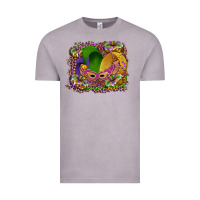 Vintage Zinc mardi gras mask king cake Vintage Tee - RanaPortraitStore
