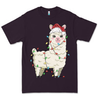 Christmas Llama Premium Tee | Teevron