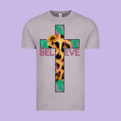 Believe Cross Vintage Tee Designed By Bettercallsaul