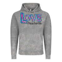 Cloud Rock love teacher life Vintage Hoodie - Bettercallsaul