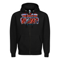 Black American Mama Mother's Day Zipper Hoodie - FaDigitalArtStudio
