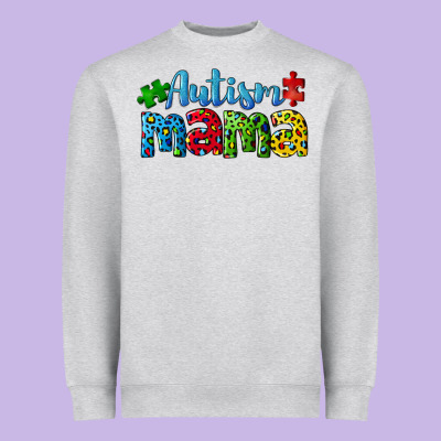Autism Mama Heavyweight Sweatshirt Designed By Cowgirlartshop