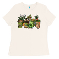 Bone plant lover coffee cups Ladies Tee - NancyCooperArtShop