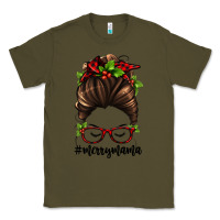 Army Green christmas merry mama Classic Tee - Jasminsmagicworld