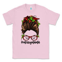 Bubblegum Pink christmas merry mama Classic Tee - Jasminsmagicworld