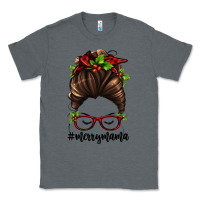 Charcoal Heather christmas merry mama Classic Tee - Jasminsmagicworld
