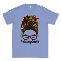 Colony Blue christmas merry mama Classic Tee - Jasminsmagicworld