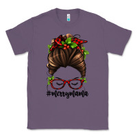 Lavender christmas merry mama Classic Tee - Jasminsmagicworld