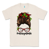 Natural christmas merry mama Classic Tee - Jasminsmagicworld
