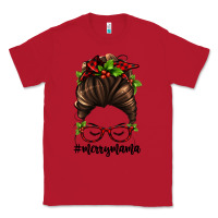 Red christmas merry mama Classic Tee - Jasminsmagicworld