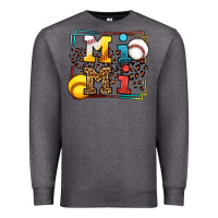 Charcoal Heather Baseball and Softball mimi Premium Sweatshirt - LillyAllenDesigns